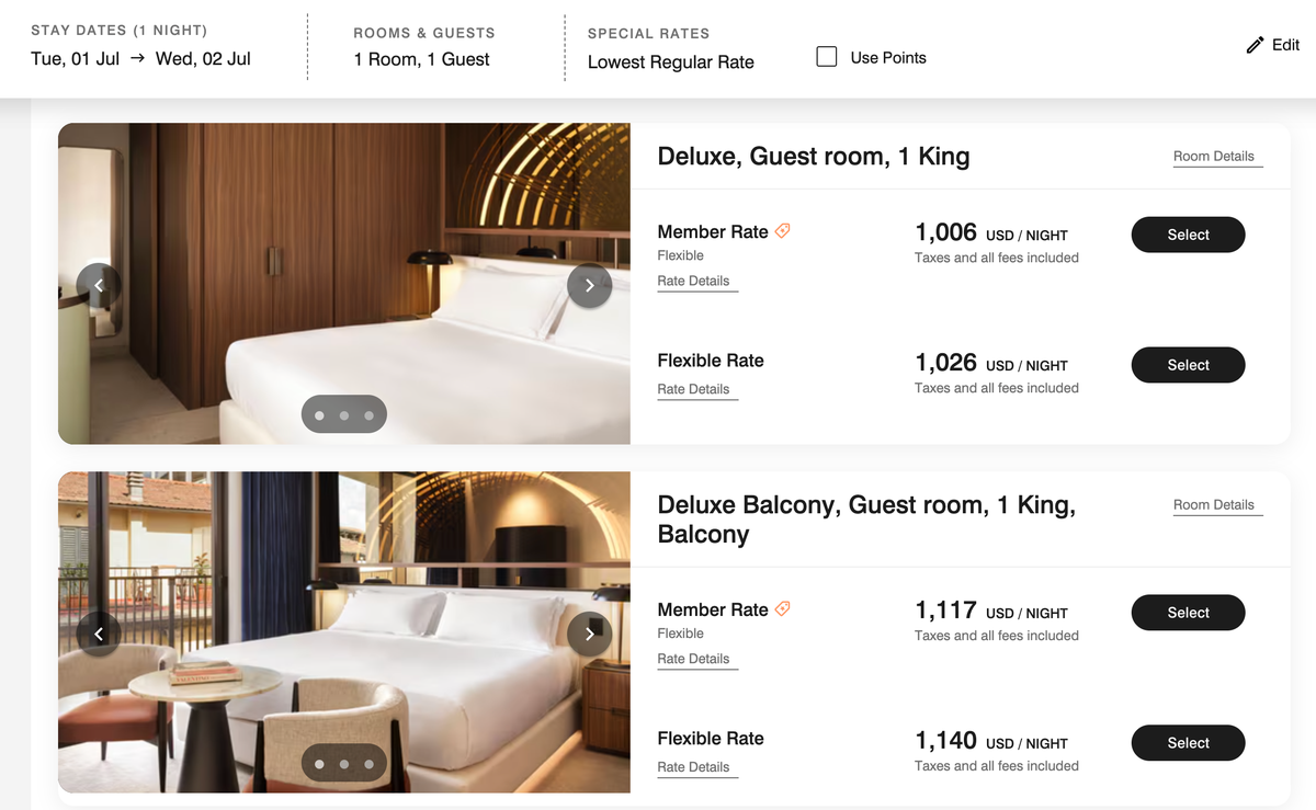 W Florence prices