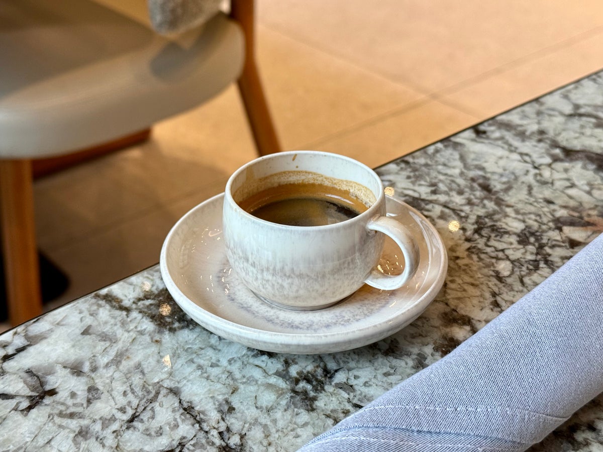 W Hollywood breakfast espresso