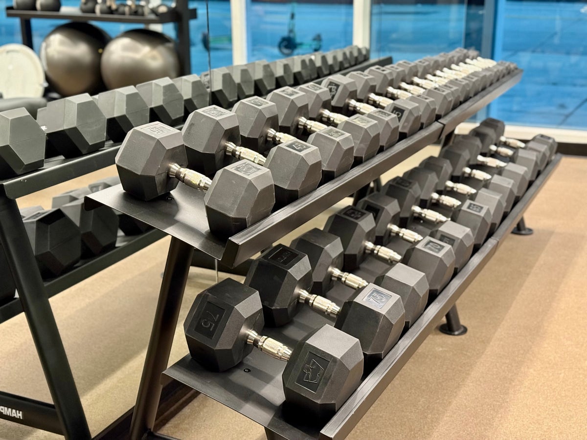 W Hollywood gym weights