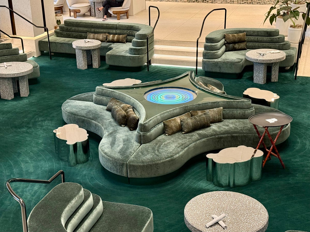 W Hollywood lobby seating