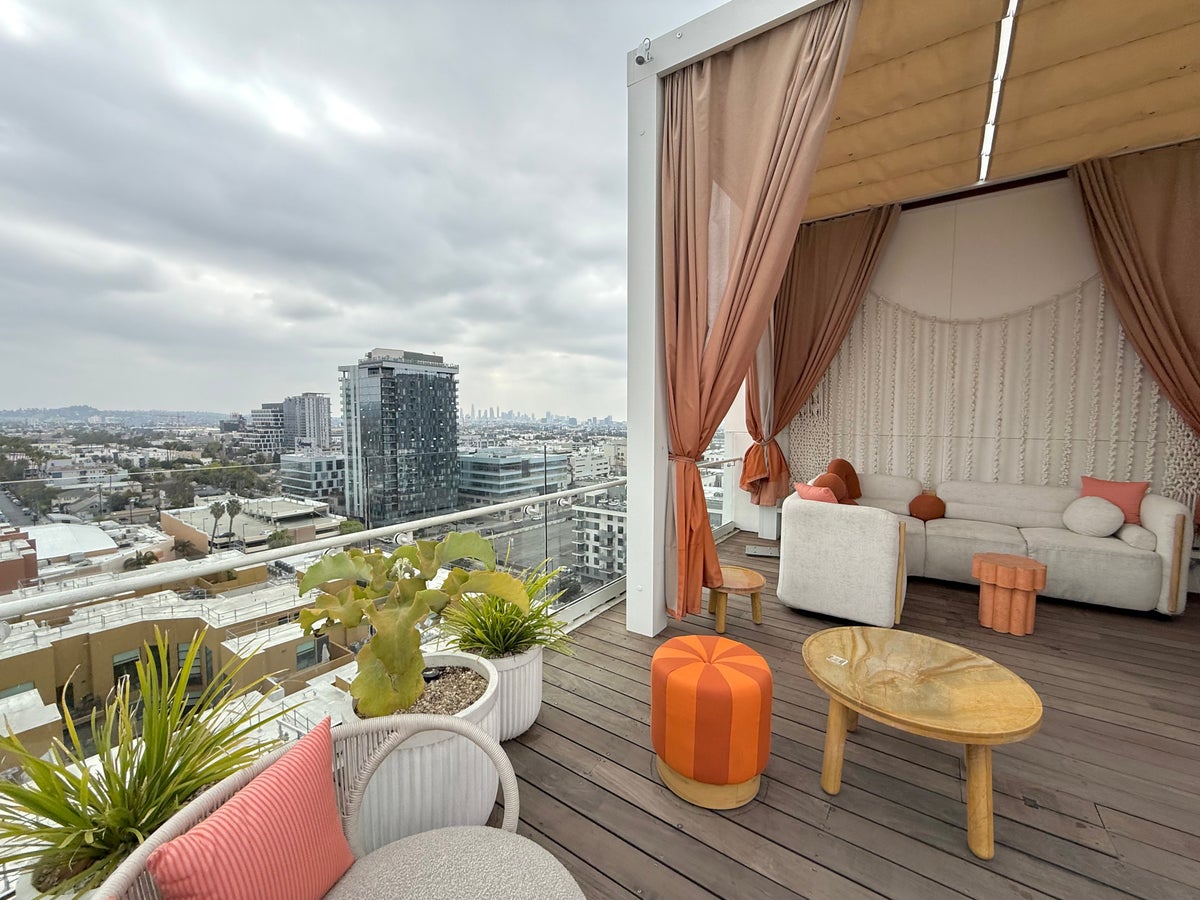 W Hollywood rooftop view