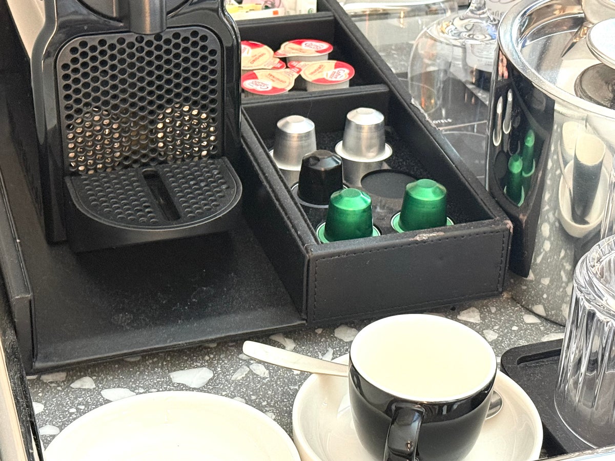 W Hollywood room coffee pods