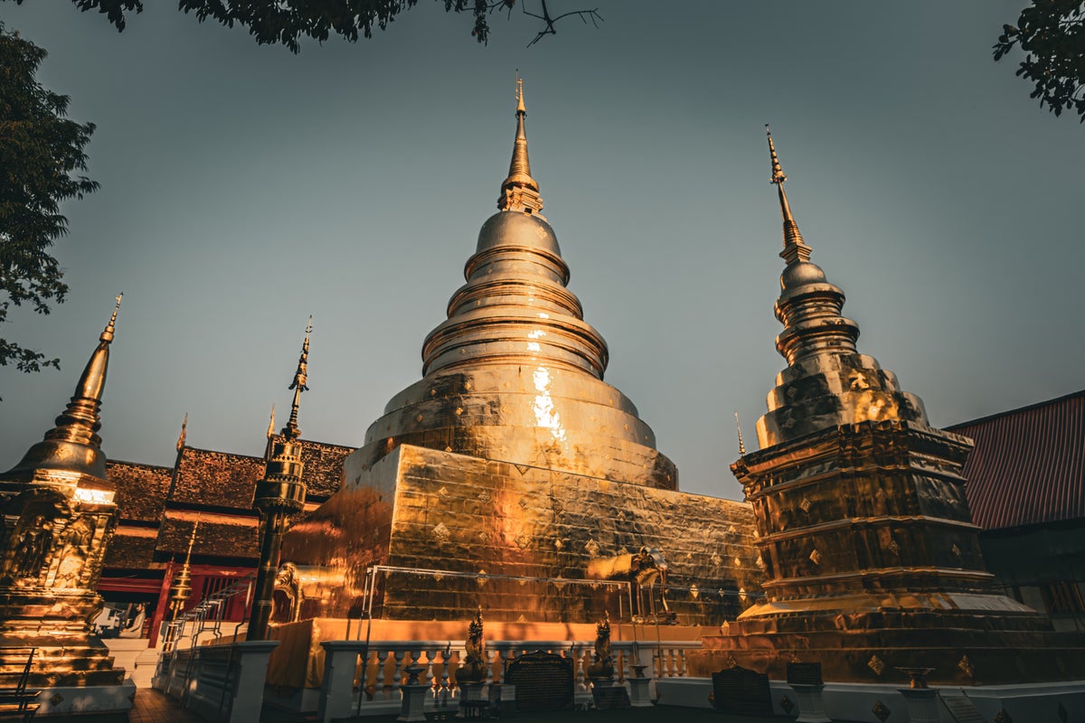 Wat Phra Singh pagodas