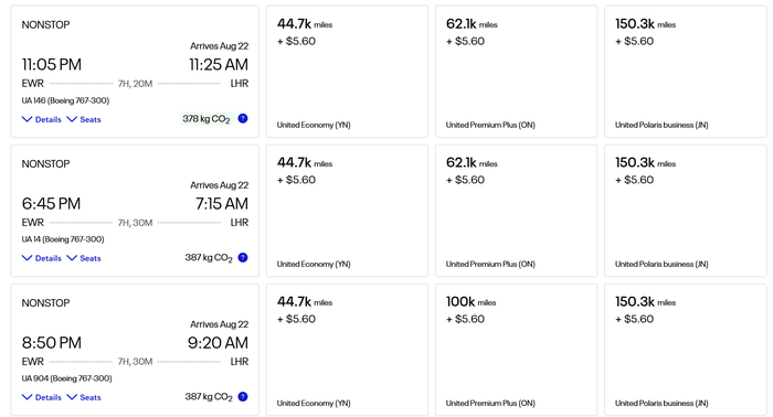 united award availability ewr lhr united award availability ewr lhr