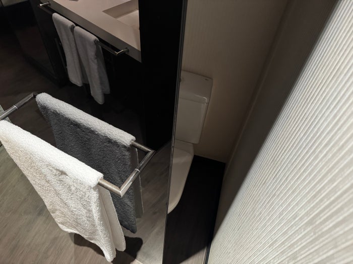 AC Hotel Murcia bathroom door toilet