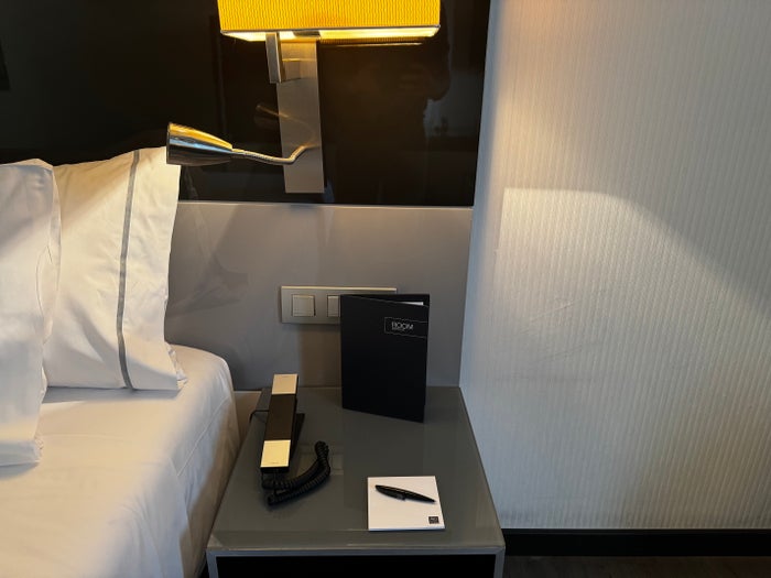 AC Hotel Murcia bedroom night stand