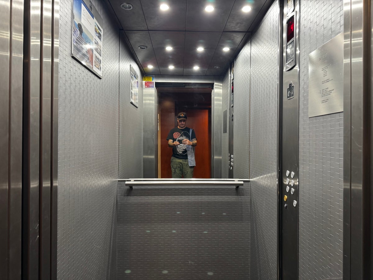 AC Hotel Murcia elevator interior