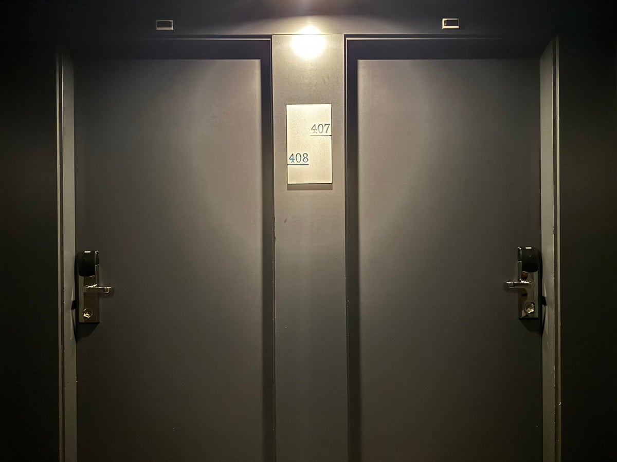 AC Hotel Murcia hallway door