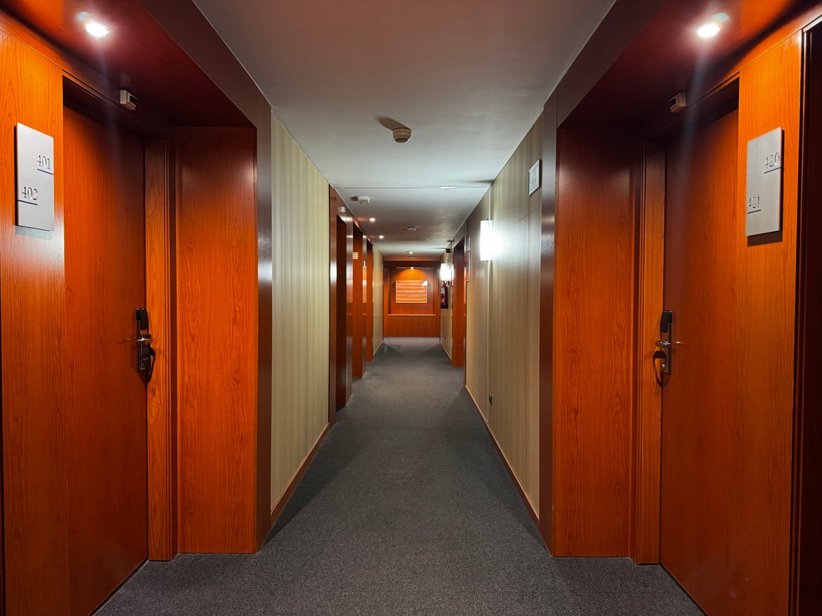 AC Hotel Murcia hallway light section