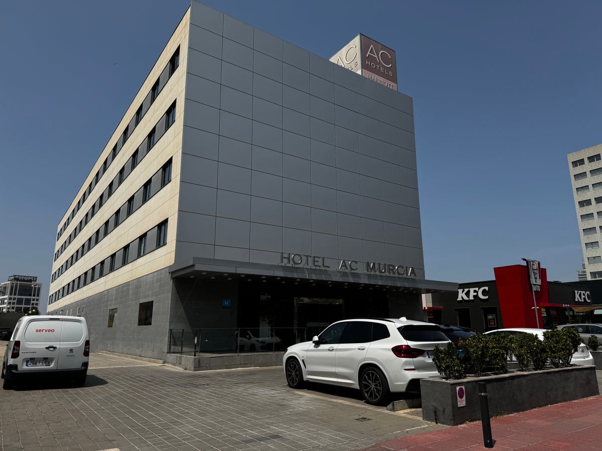 AC Hotel Murcia parking lot