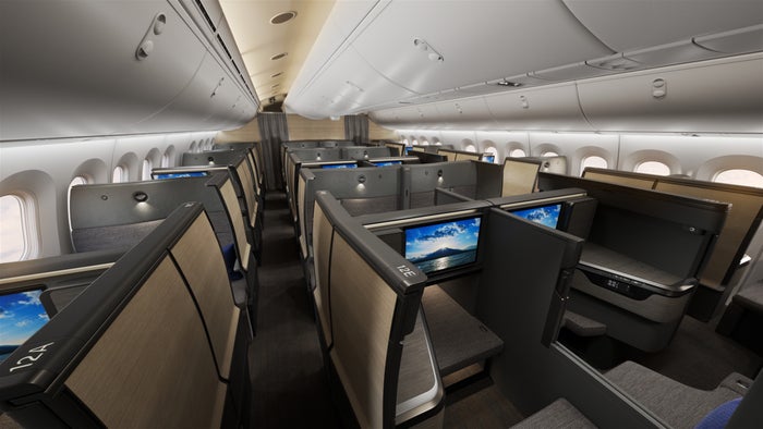 ANA The Room FX 787 cabin ANA The Room FX 787 cabin