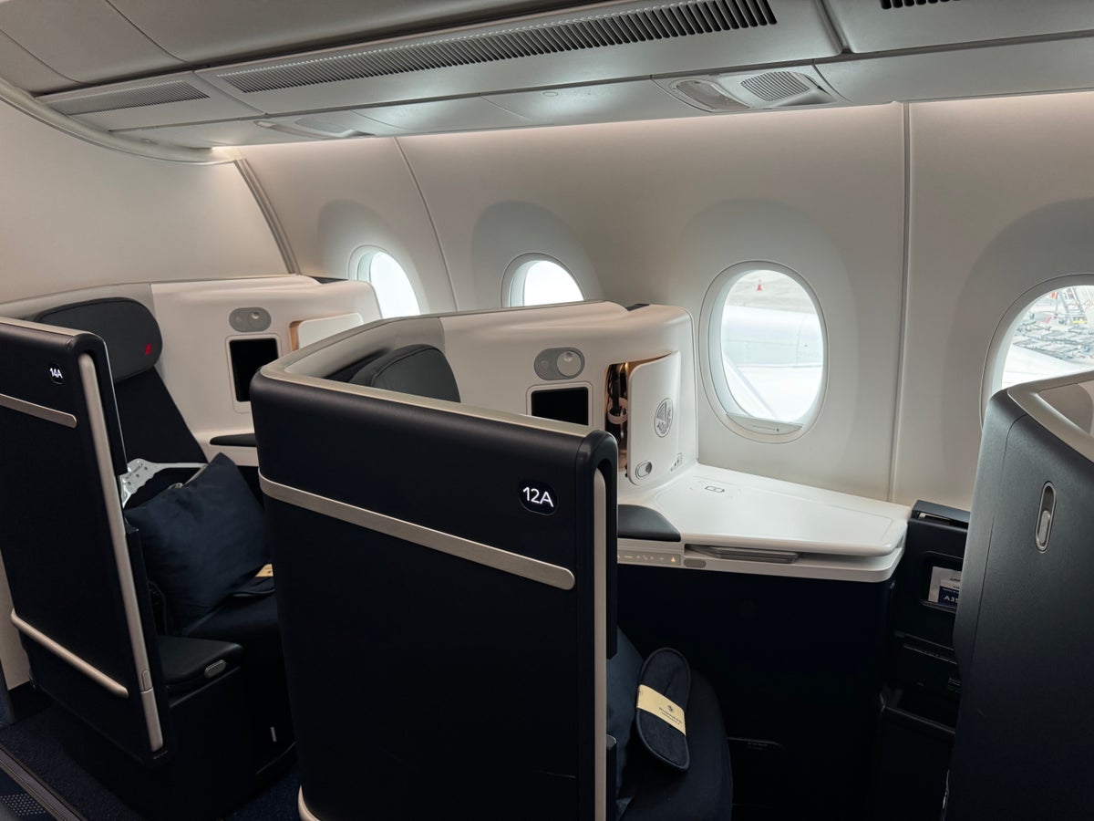 Air France A350 900 business window seats