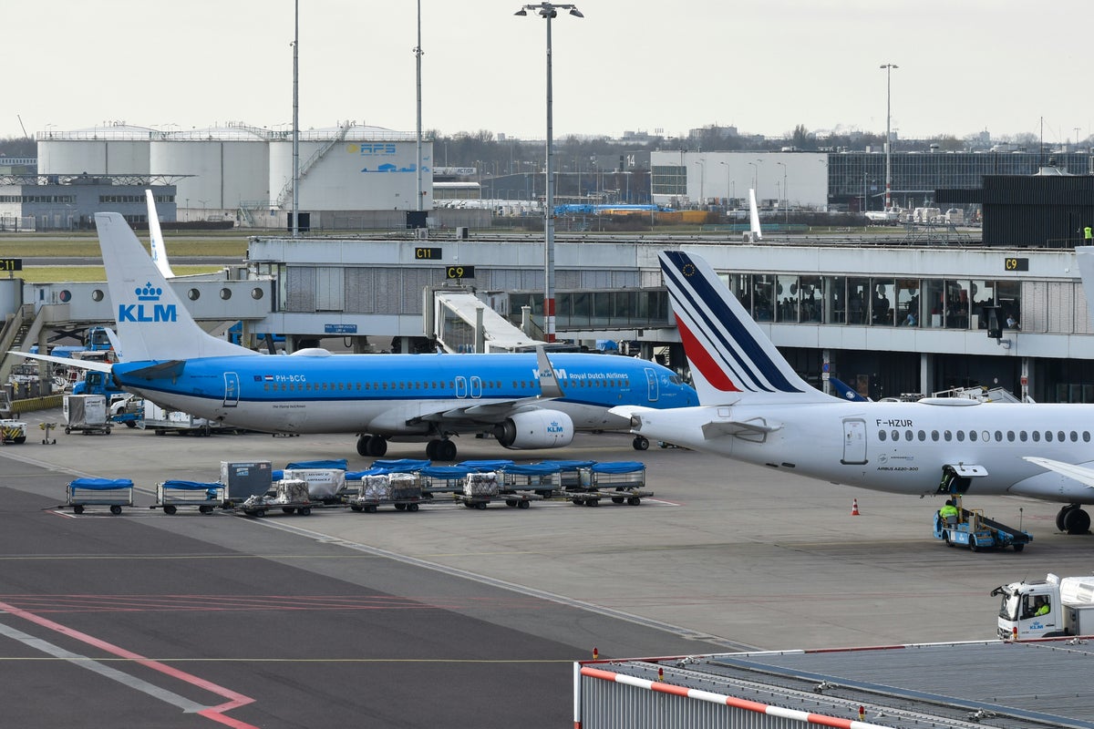 Air France KLM Narrowbodies at AMS