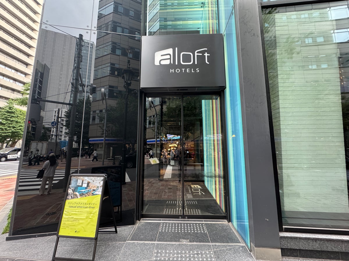 Aloft Tokyo Ginza Front Sign Daytime