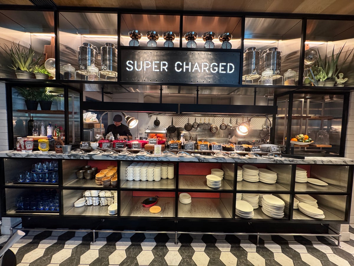 Aloft Tokyo Ginza Hot buffet items and egg orders 
