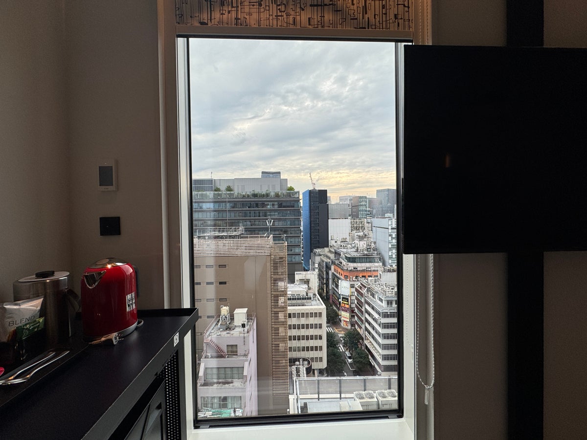 Aloft Tokyo Ginza Room view