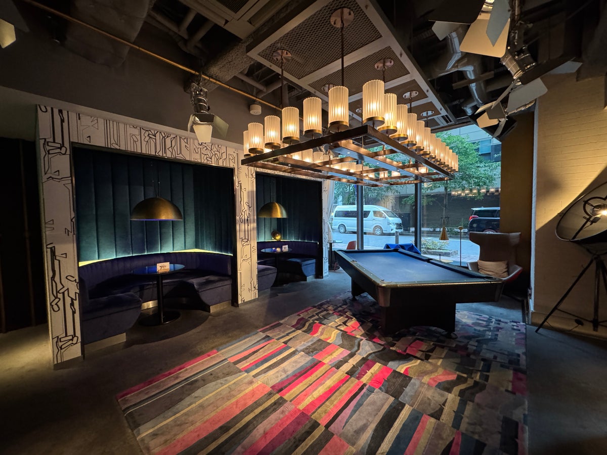 Aloft Tokyo Ginza XYZ Bar Pool table