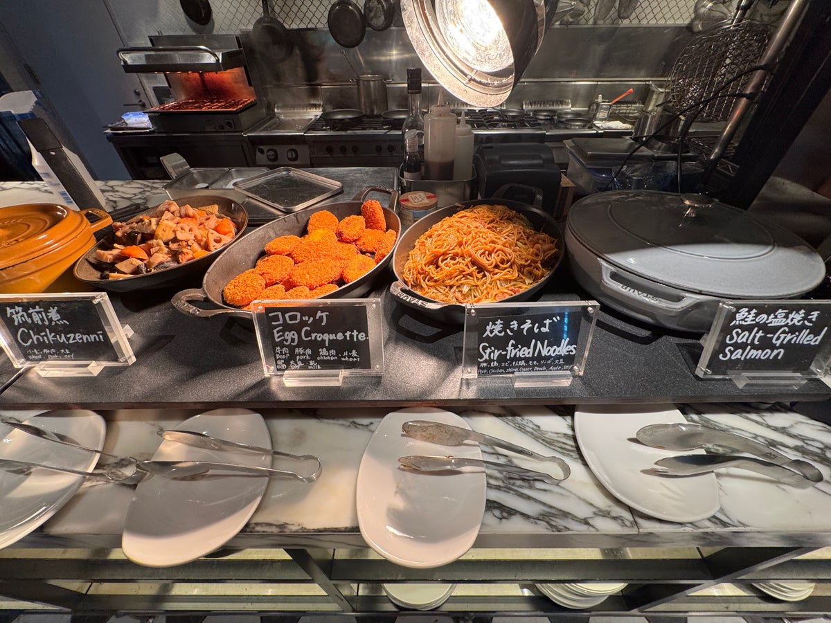 Aloft Tokyo Ginza breakfast local dishes