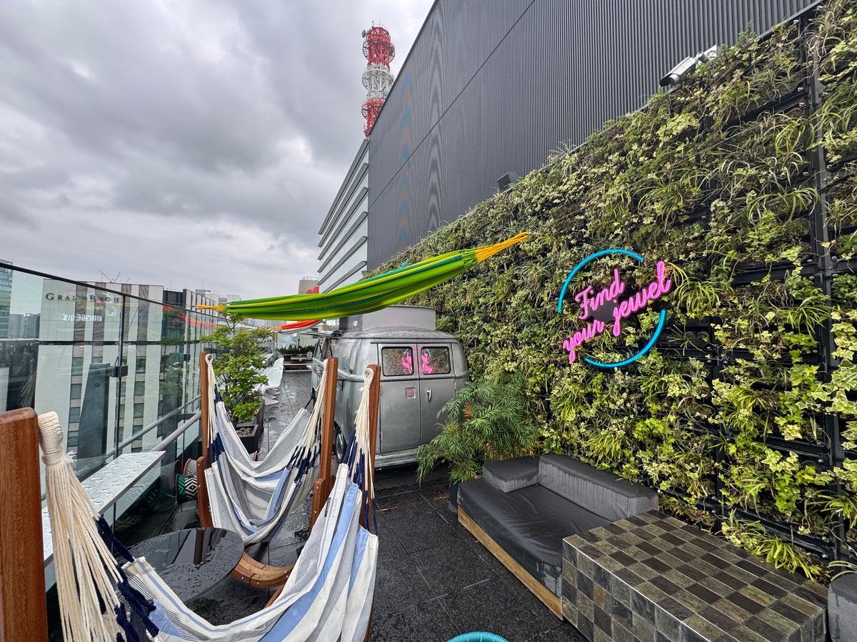 Aloft Tokyo Ginza rooftop food truck