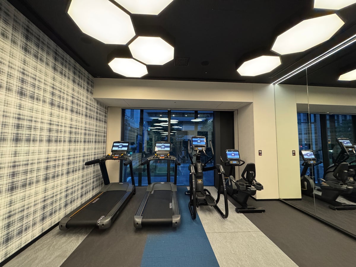 Aloft Tokyo Ginza treadmills