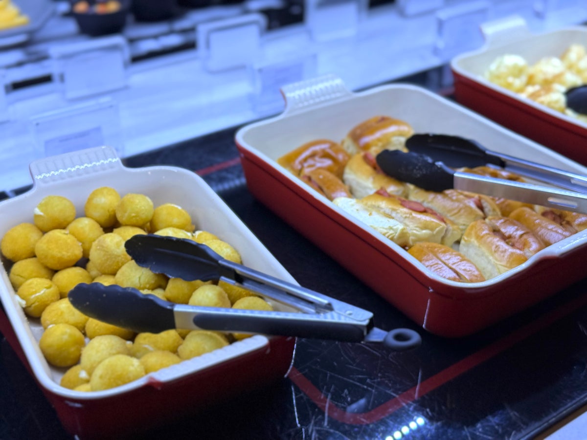 Amex Centurion Lounge Sao Paulo FnB Brazilian breakfast