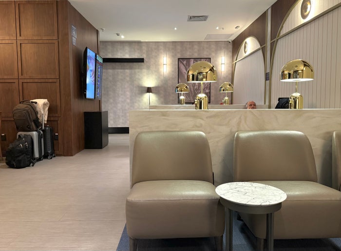 Amex Centurion Lounge Sao Paulo view of lounge Amex Centurion Lounge Sao Paulo view of lounge