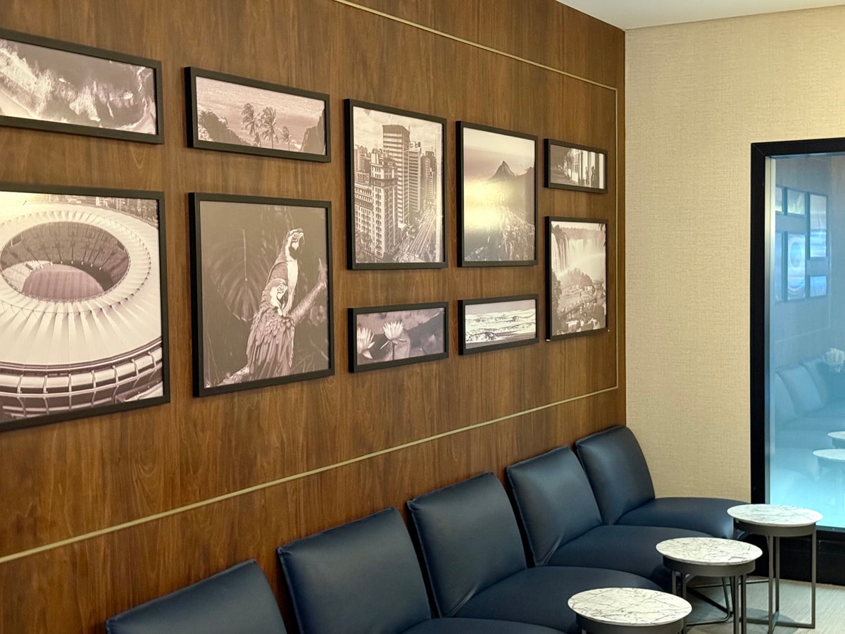 Amex Centurion Lounge Sao Paulo wall art