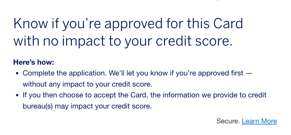Amex Gold Apply With Confidence