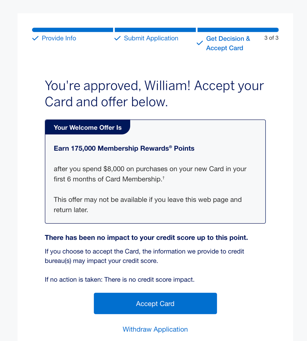 Amex Platinum 175k Offer