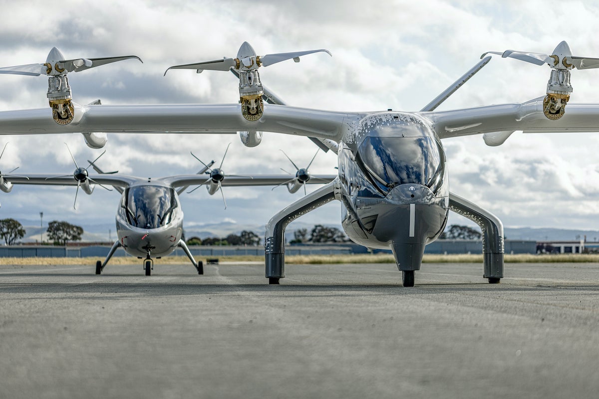 Archer Midnight and Maker electric aircraft