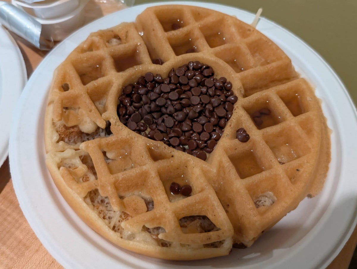 Best Western Hibiscus Motel Key West breakfast waffle