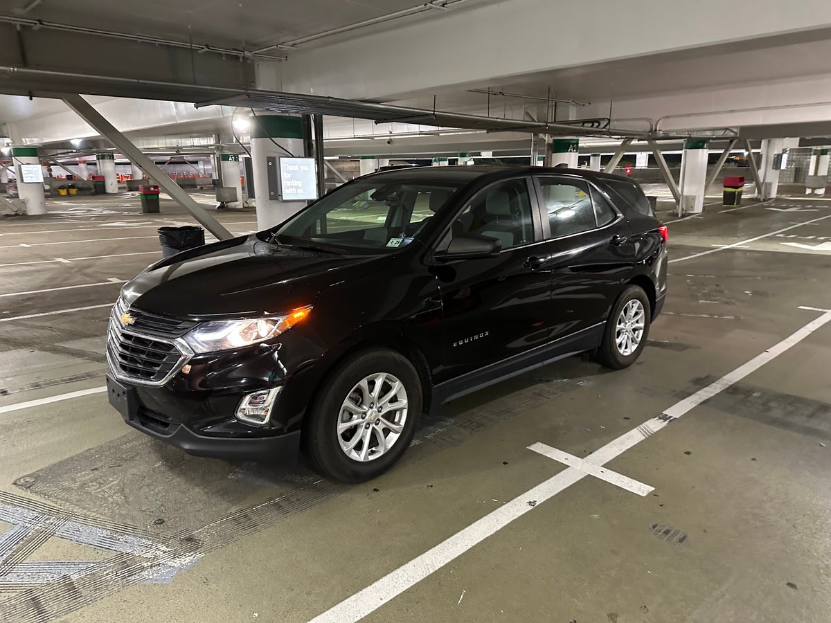 Black Rental Car