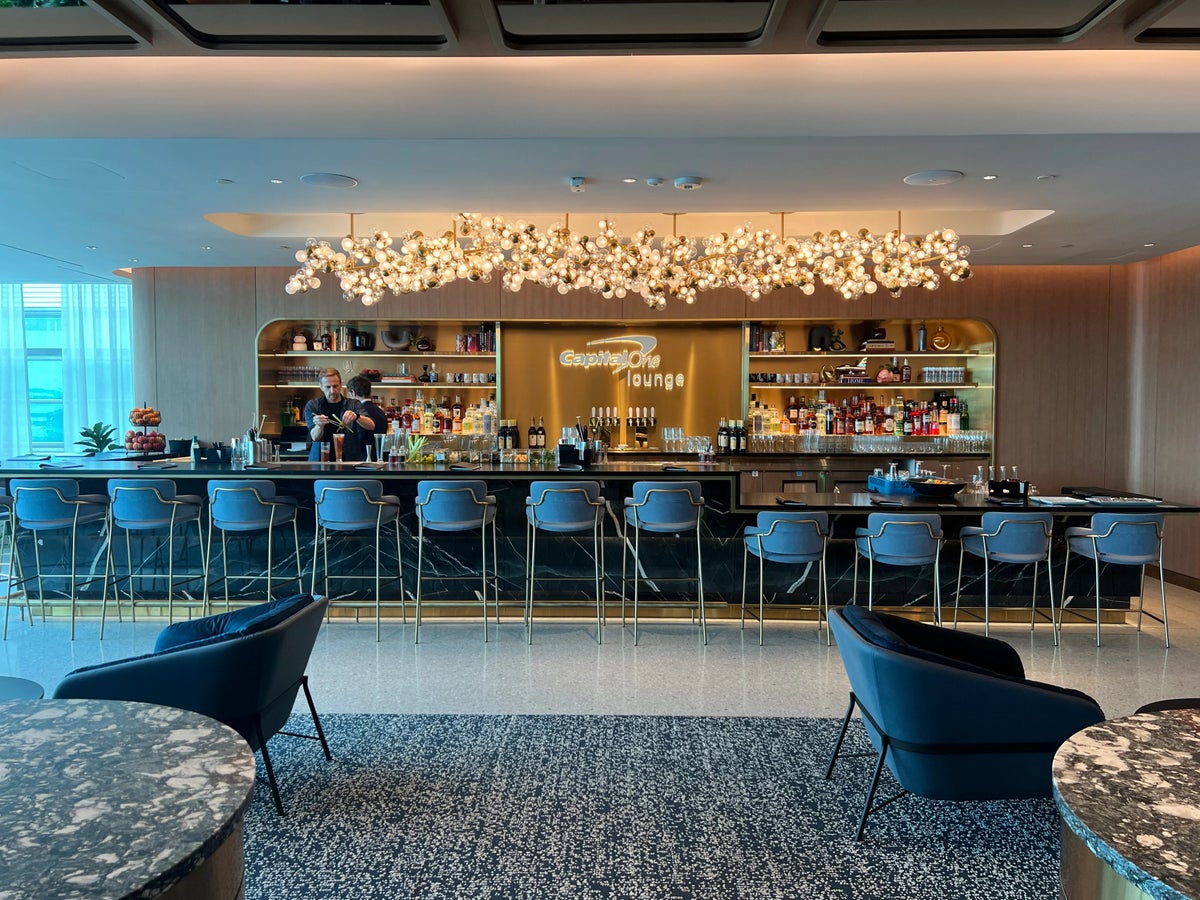 First Look: New Capital One Lounge at John F. Kennedy International Airport [JFK]