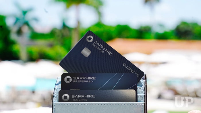 Amex Platinum Amex Gold Chase Sapphire Reserve Chase Sapphire Preferred Dining Table Upgraded Points LLC 2 Chase Sapphire Preferred New Sapphire Reserve Reserve for Business Blue Wallet Upgraded Points LLC 2