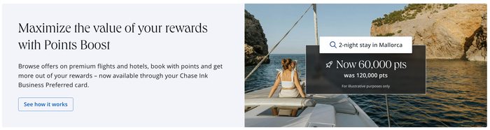 Chase Travel Portal how Points Boost works Chase Travel Portal how Points Boost works