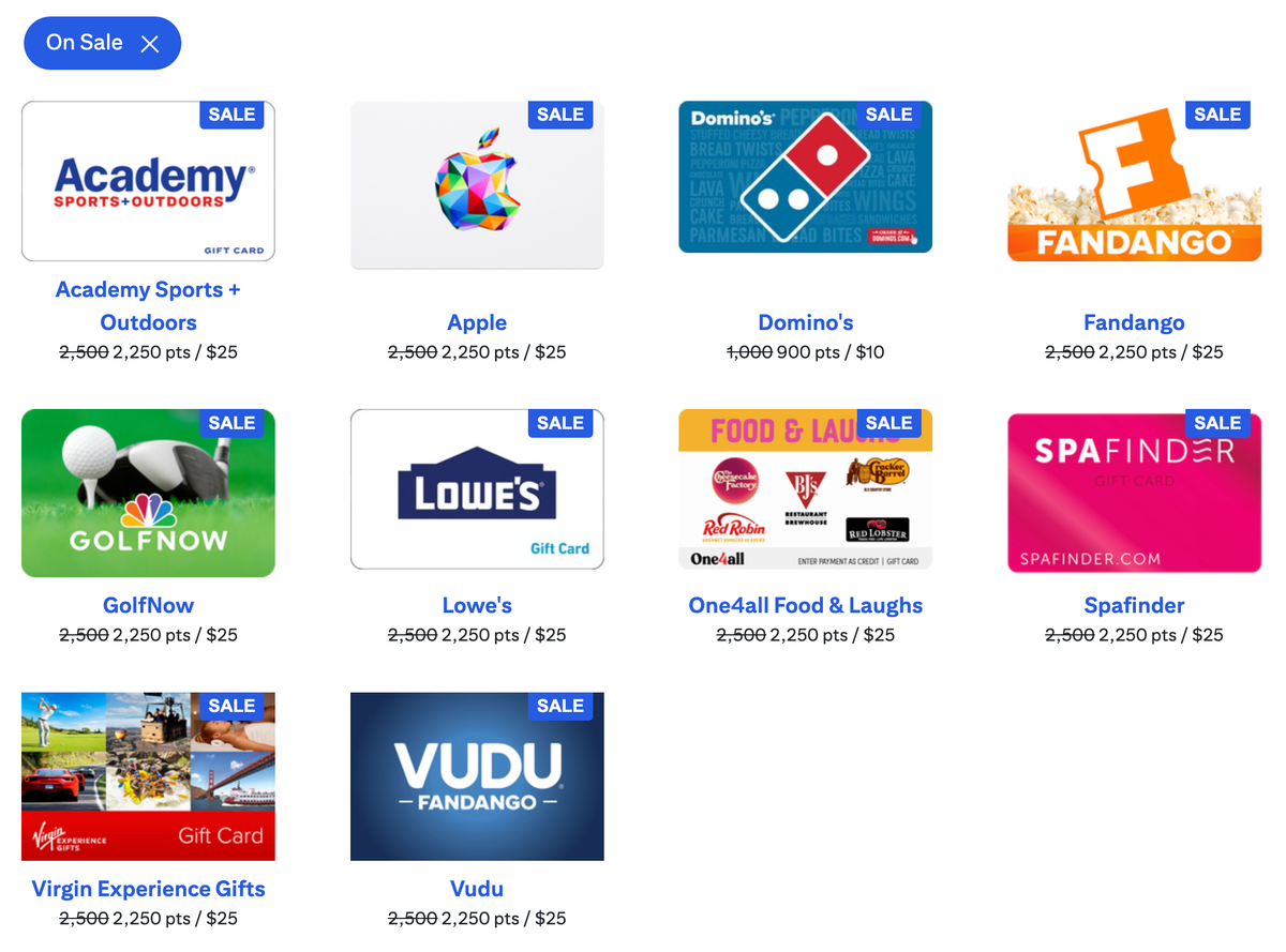 Citi ThankYou gift card sale June 2025