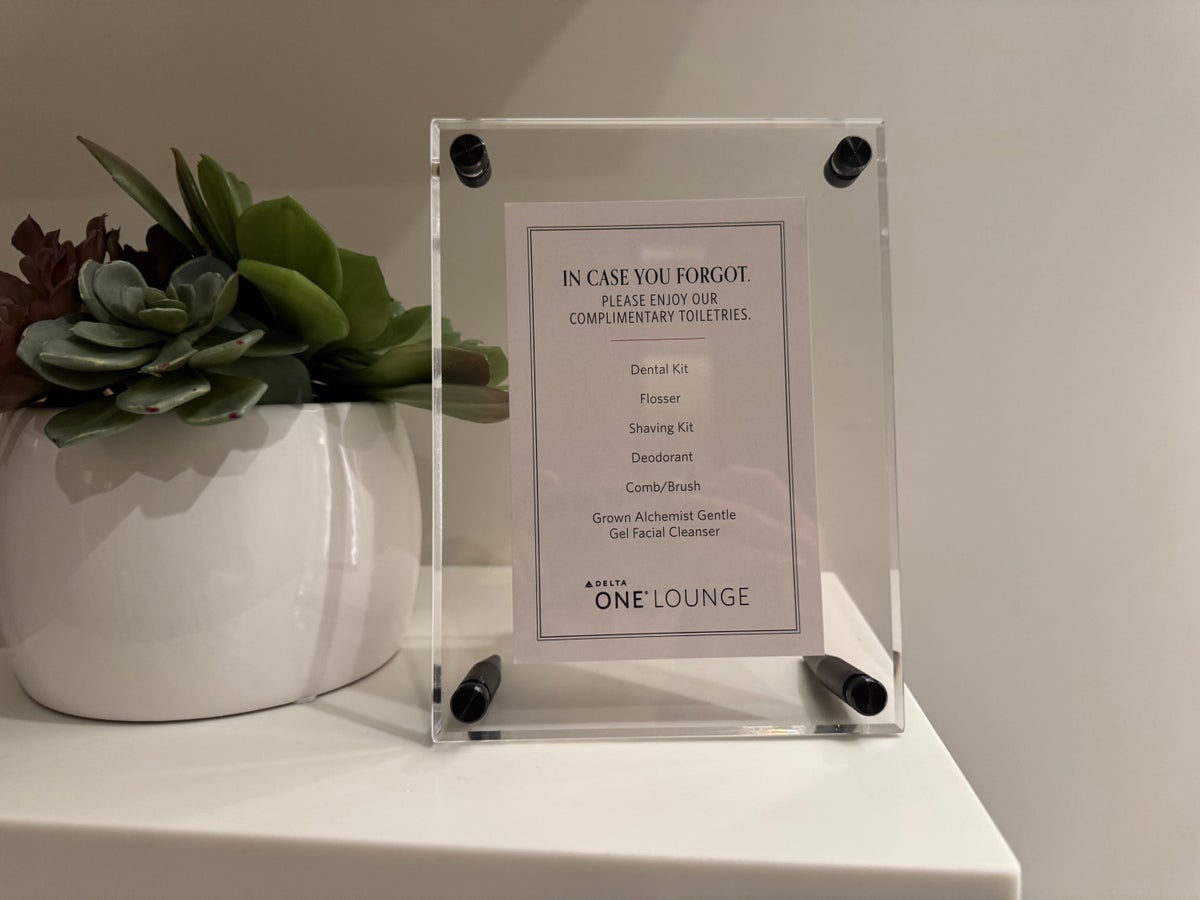 Delta One Lounge Shower Products