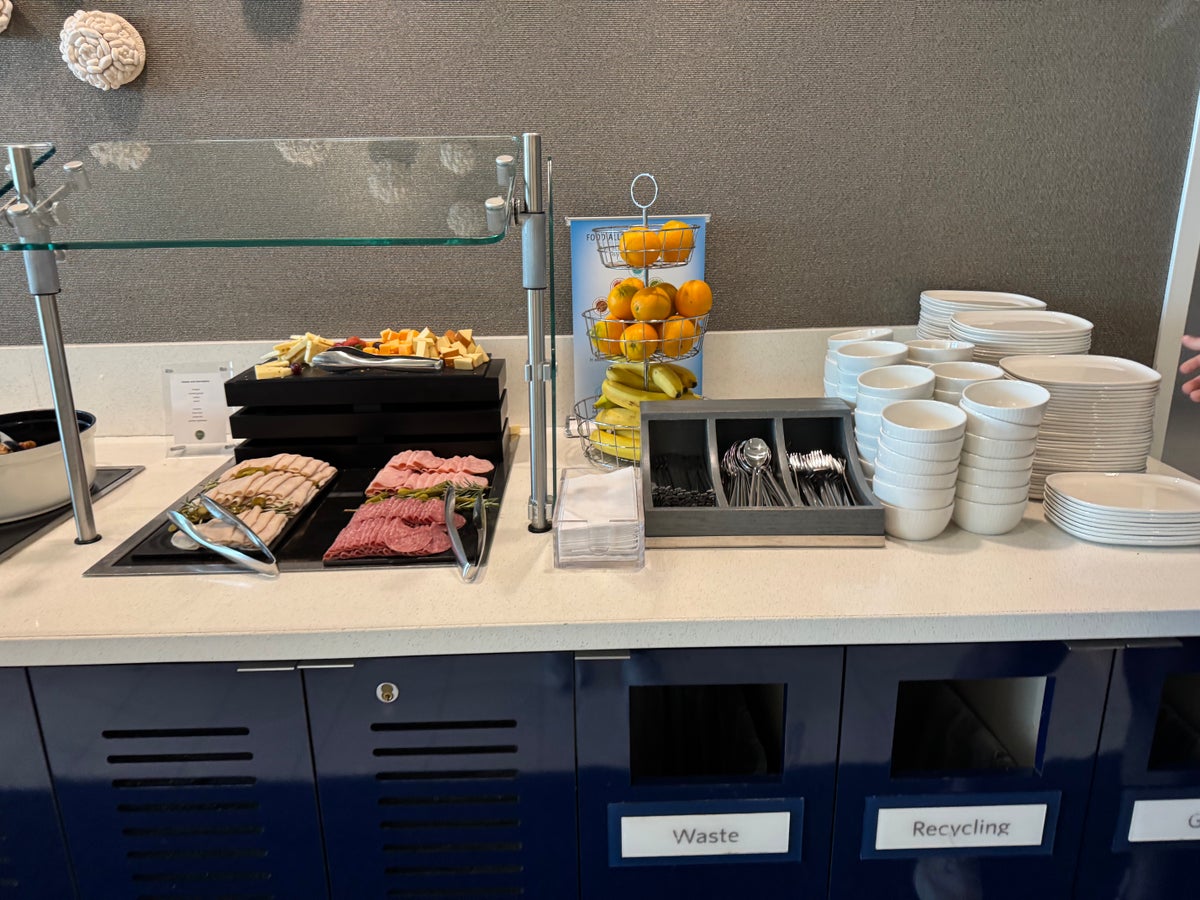 Delta Sky Club SFO Cold Cuts