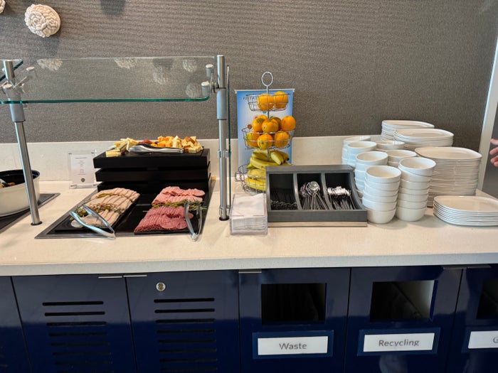 Delta Sky Club SFO Cold Cuts