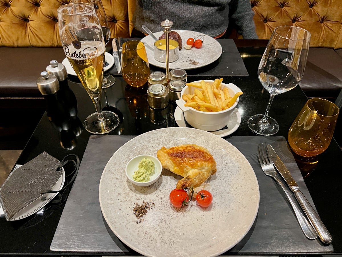 Dinner at the Steigenberger Icon Frankfurter Hof
