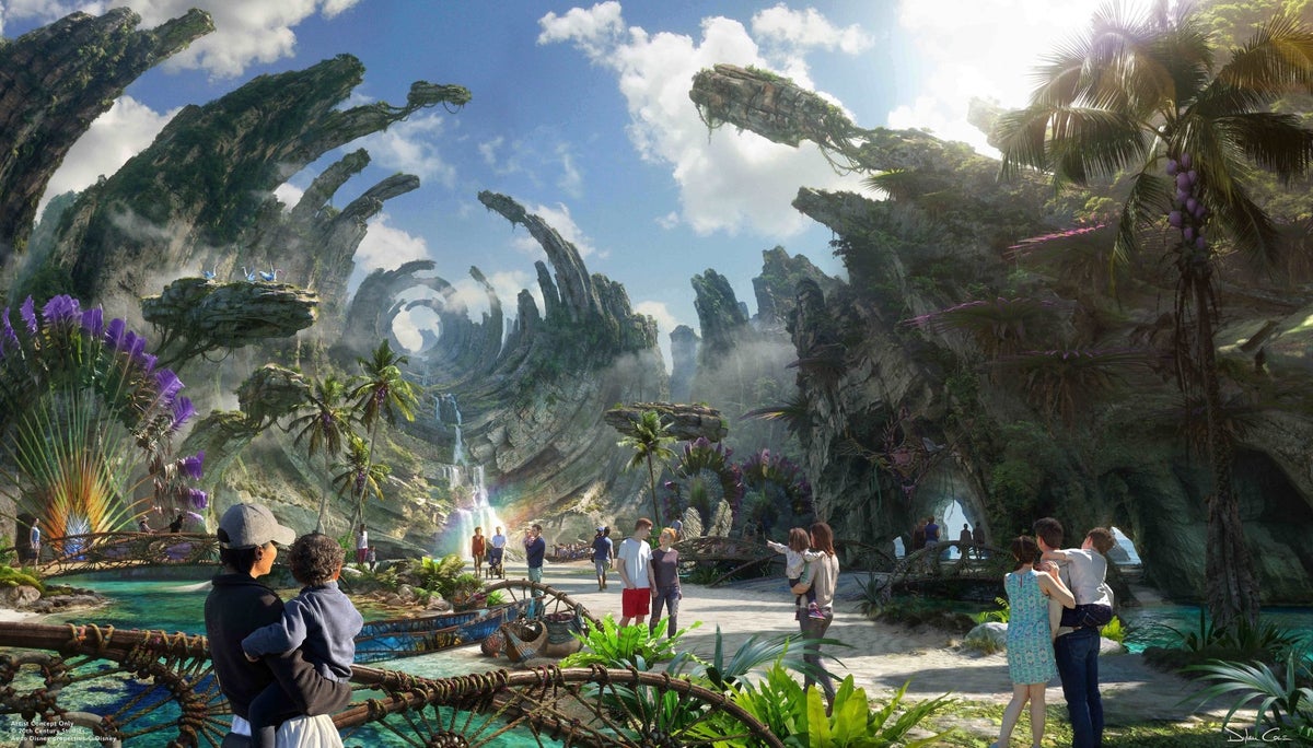 Disneyland Artist Concept Avatar Destination 