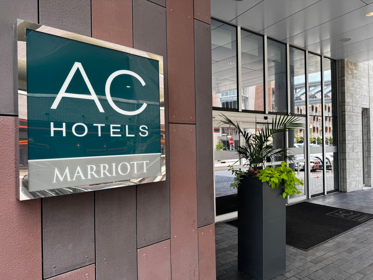 Entrance to AC Hotel Columbus Dublin Ohio
