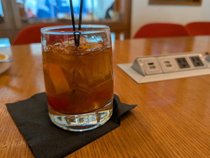 Escape Lounge FLL food and beverages old fashioned
