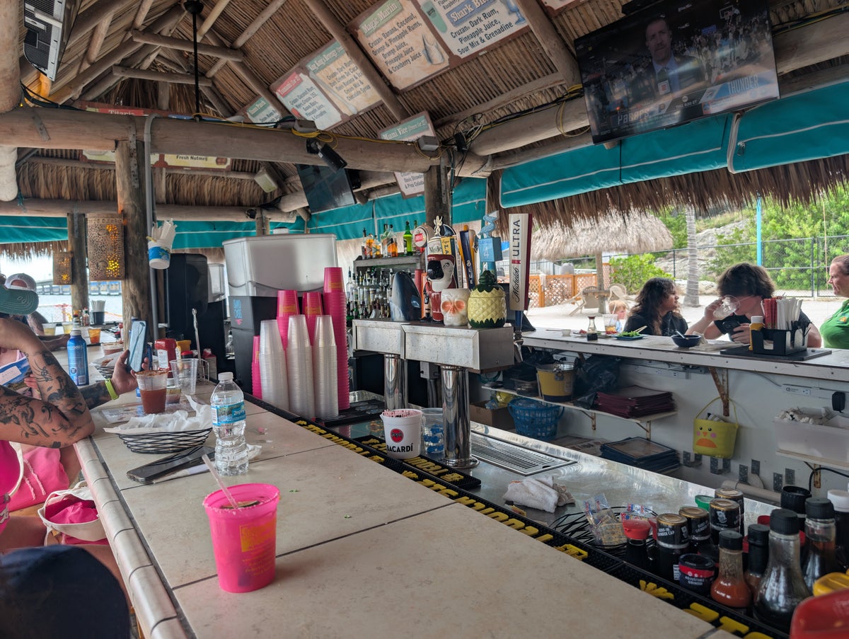 Florida Overseas Highway road trip Sunset Grille bar