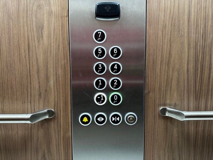 Grand Hotel Centenari Valencia Marriott Autograph Collection elevator buttons Grand Hotel Centenari Valencia Marriott Autograph Collection elevator buttons