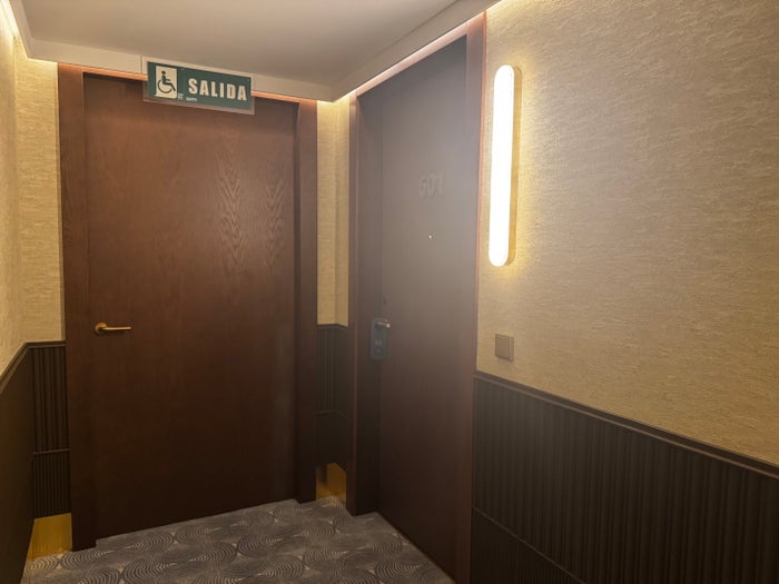 Grand Hotel Centenari Valencia Marriott Autograph Collection room door Grand Hotel Centenari Valencia Marriott Autograph Collection room door