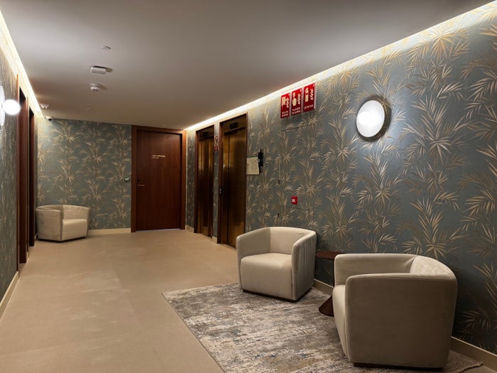 Grand Hotel Centenari Valencia Marriott Autograph Collection underground seating area Grand Hotel Centenari Valencia Marriott Autograph Collection underground seating area
