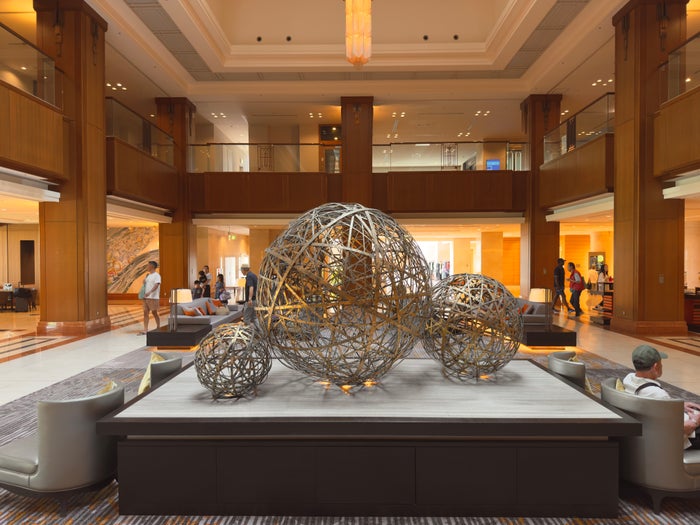 Hilton Odawara Resort lobby artwork Hilton Odawara Resort lobby artwork