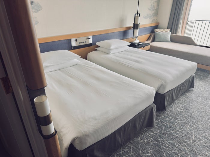Hilton Odawara Resort room beds Hilton Odawara Resort room beds
