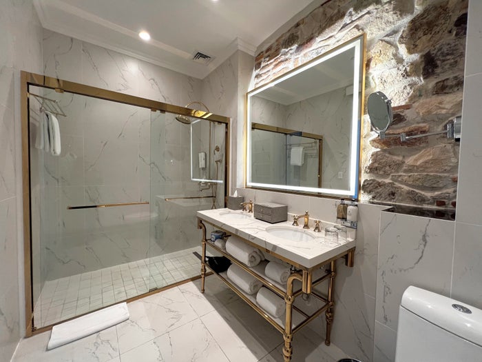 Hotel La Compania guest room bathroom Hotel La Compania guest room bathroom